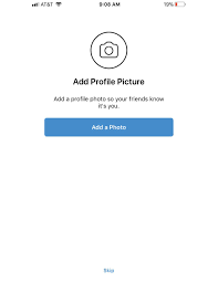Add profile photo
