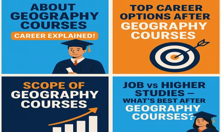 Scope of Geography Courses